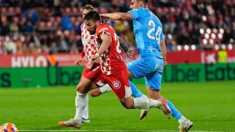 El Girona aleja el fantasma del descenso con victoria ante el Mallorca