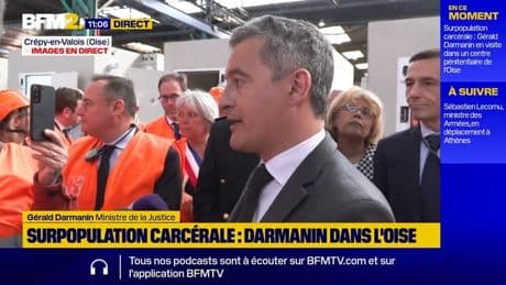 Gérald Darmanin prévoit l'installation de prison en préfabriqué sur une "quinzaine de sites"