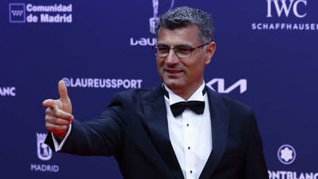 Laureus ödül töreninde Yusuf Dikeç de vardı