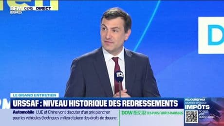Le Grand entretien : URSSAF, niveau historique des redressements - 11/04