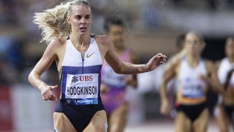 Keely Hodgkinson eases to victory in Lausanne