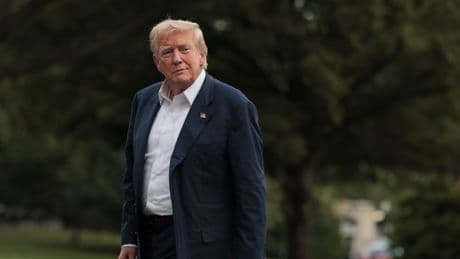 Trump "happy to hear" DOJ launched grand jury probe of Obama officials