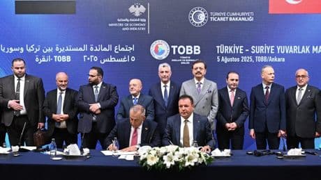 Türkiye-Suriye yuvarlak masa toplantısında mutabakat zaptları imzalandı