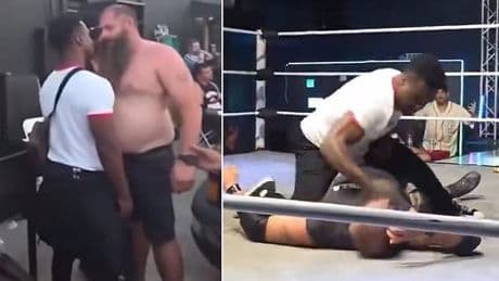 Wild moment that sparked MMA legend's son's vicious attack on wrestler who was left fighting for life