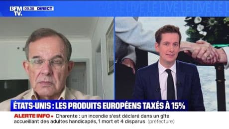 Accord sur les droits de douane: "C'est un échec pour madame Von der Leyen", estime Thierry Mariani