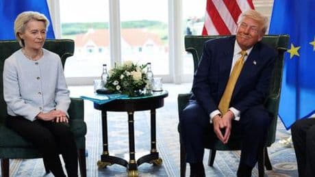 Zollstreit mit den USA: Deutsche Politiker empört über Trumps »Geschenk«-Äußerungen