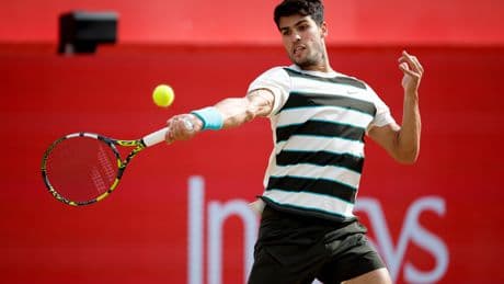 A qué hora se juega el Alcaraz - Lehecka: horario y dónde ver hoy por TV y online la final de Queen's