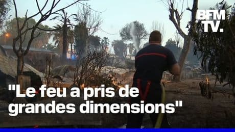 Au Cap d'Agde, un incendie ravage un camping, deux personnes sont légèrement blessées et 600 vacanciers sont évacués