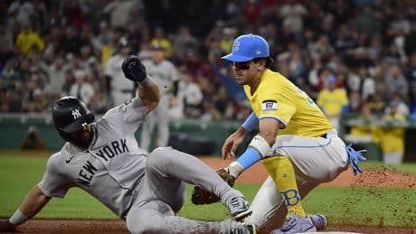 Jasson Dominguez’s baserunning blunder in key spot sinks Yankees