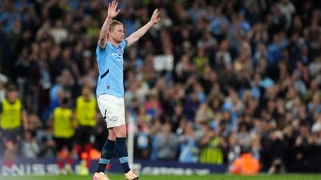 Pep Guardiola in tears as Kevin De Bruyne given emotional Man City send-off after crucial win over Bournemouth