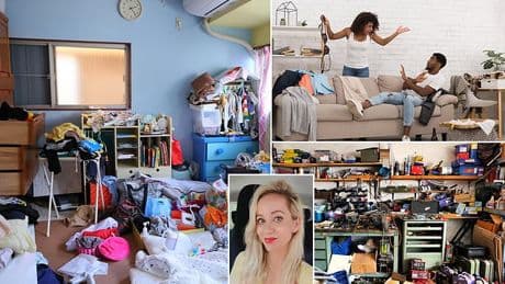 Is clutter driving you mad? An untidy home could trigger a worrying mental illness, say experts