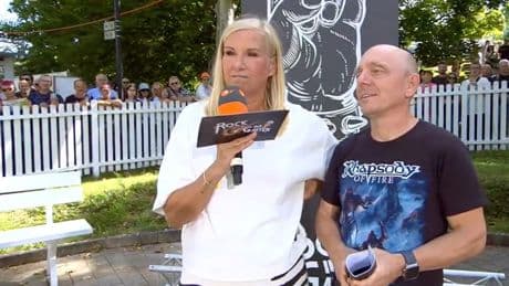 Andrea Kiewels Outfit im Rock-„Fernsehgarten“ sorgt für Spott: „Völlig unpassend“