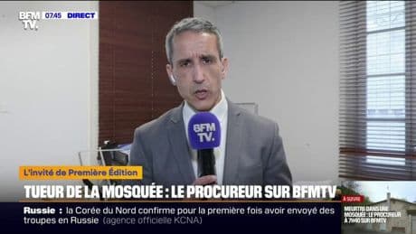 Meurtre dans une mosquée du Gard: "Manifestement, (le suspect) a bénéficié de complicités pour quitter le territoire national", indique le procureur de la République d'Alès