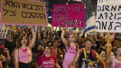 Familias de rehenes llaman a una huelga general contra el plan de ocupación de Gaza
