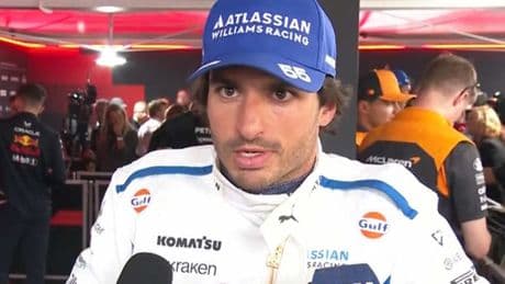 Sainz muy enfadado: "Es inaceptable"