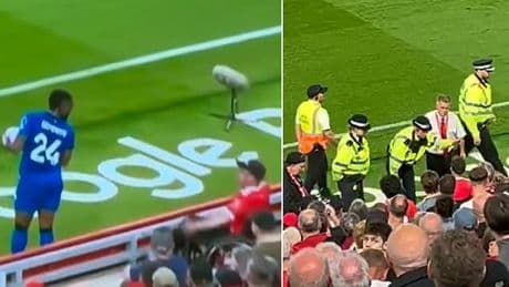 Liverpool fan's racist rant revealed: Supporters sat next to wheelchair user 'who abused Bournemouth's Antoine Semenyo' tell how he repeated slur before throwing chewing gum at him