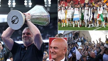 Daniel Levy's ridiculous decision to sack Ange Postecoglou is Tottenham's loss....he will go and win silverware elsewhere, writes Chris Sutton