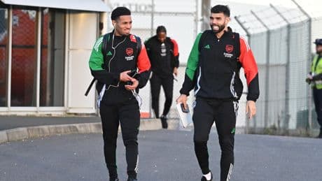 Arsenal reveal squad number changes after new home kit unveiled