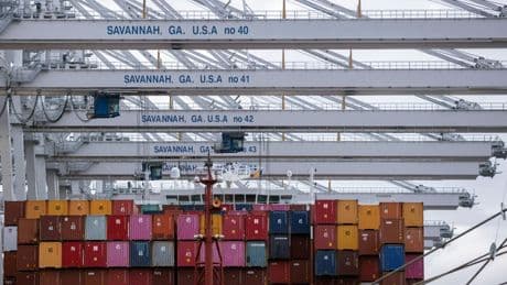 Cargo surge amid tariff turmoil drives the Port of Savannah to its 2nd busiest year