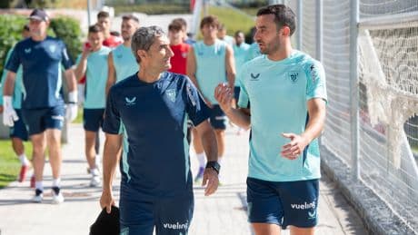 El Athletic prepara su primer amistoso del verano con 28 jugadores a las órdenes de Valverde