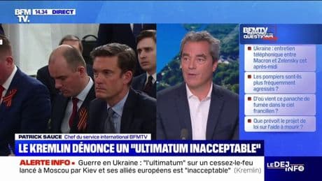Trêve en Ukraine: le porte-parole du Kremlin dénonce "le langage des ultimatums (…) inacceptable pour la Russie"