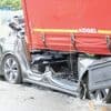 Chauffeur buiten levensgevaar na ongeval op A12 ter hoogte van Leugenberg: snelweg richting Antwerpen afgesloten
