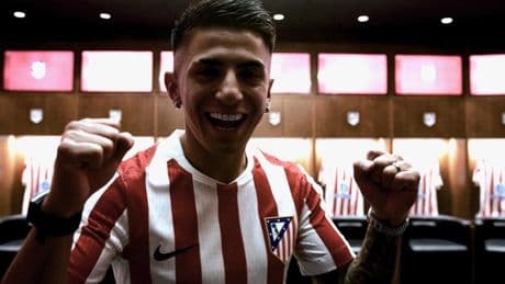 Almada: "Me voy a dejar el corazón por el Atlético, esto era mi sueño"