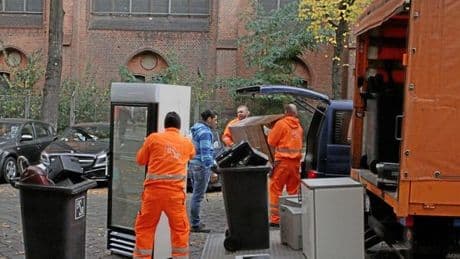 Berliner Stadtreinigung startet Sperrmüll-Abholung mit Pedelec