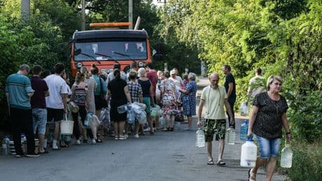 Von Russland besetzte Gebiete: „Die Nachtclubs arbeiten, aber hier gibt es kein Wasser“
