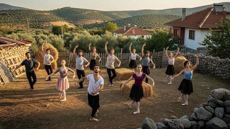 Leblebi değil bale tozu! Çorum'un köyünde bale devrimi yaşanıyor