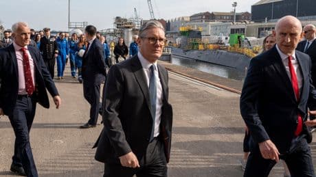 U.K. Faces Most Serious Military Threat Since Cold War, Starmer Says