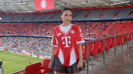 Frau und Kinder in der Allianz Arena - Ganz viel Liebe beim Diaz-Debüt!
