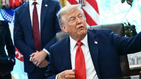 Donald Trump spotted with dark bruise mark on hand as questions over health grow