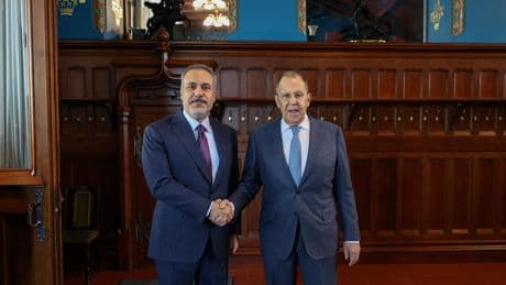 Rusya'da kritik temas: Bakan Fidan ile Lavrov bir araya geldi