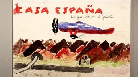 Niños de la guerra ilustran el horror de la contienda del 36