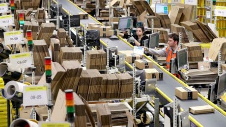 Thousands of jobs to be created at Amazon’s new UK warehouses