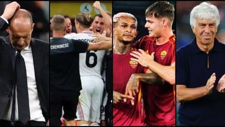 Allegri parte con una figuraccia: la Cremonese batte il Milan a San Siro! Roma, a Gasp basta Wesley