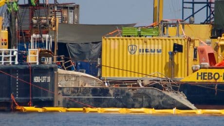 $40 Million Yacht That Mysteriously Sank Is Raised From Bottom of Sea