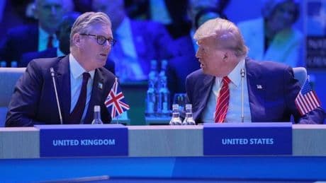 Donald Trump LIVE: President to meet Keir Starmer as meeting agenda revealed