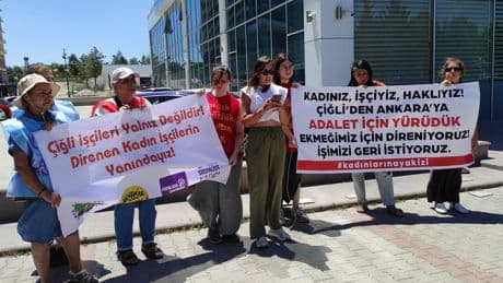 İşten çıkarılan Çiğli işçileri 60 gündür Ankara’da: “Emeğimiz için buradayız”