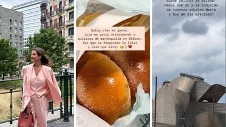 El fin de semana de Marta Pombo en Bilbao: «Me estoy atiborrando de bollitos de mantequilla»