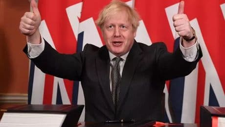 Boris Johnson ridiculed over bizarre response to Keir Starmer's new UK-EU deal