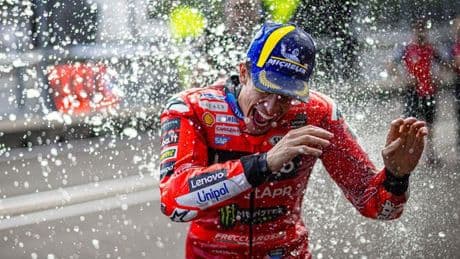 Ducati rinde pleitesía a Márquez por sus numerosos y espectaculares triunfos