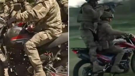 UKRAYNA'NIN MODERN SÜVARİLERİ: MOTORSİKLETLİ BİRLİKLER