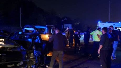 Beykoz'da 5 araçlık zincirleme kaza: 7 yaralı