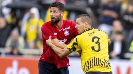 Foot : première discrète de Giroud, Lille battu par Dortmund en amical