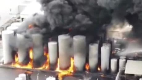 Massive fire and explosion at Louisiana auto supply plant forces evacuations