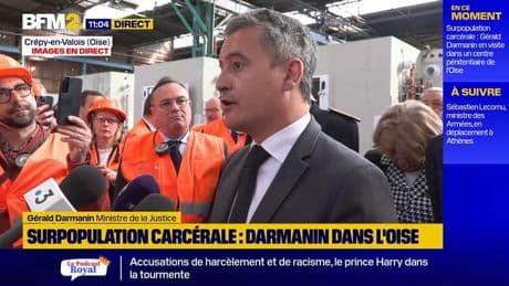 Surpopulation carcérale: Darmanin annonce "3.000 places supplémentaires" avec les préfabriqués