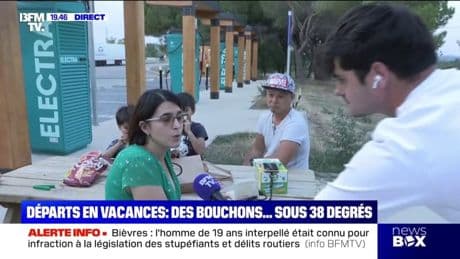 “On prend beaucoup d’eau”: les Français adaptent leur départ en vacances face aux fortes chaleurs
