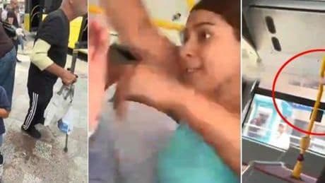 İETT otobüsünde akılalmaz kavga! Şoföre biber gazı sıkıldı, panik anları kamerada
